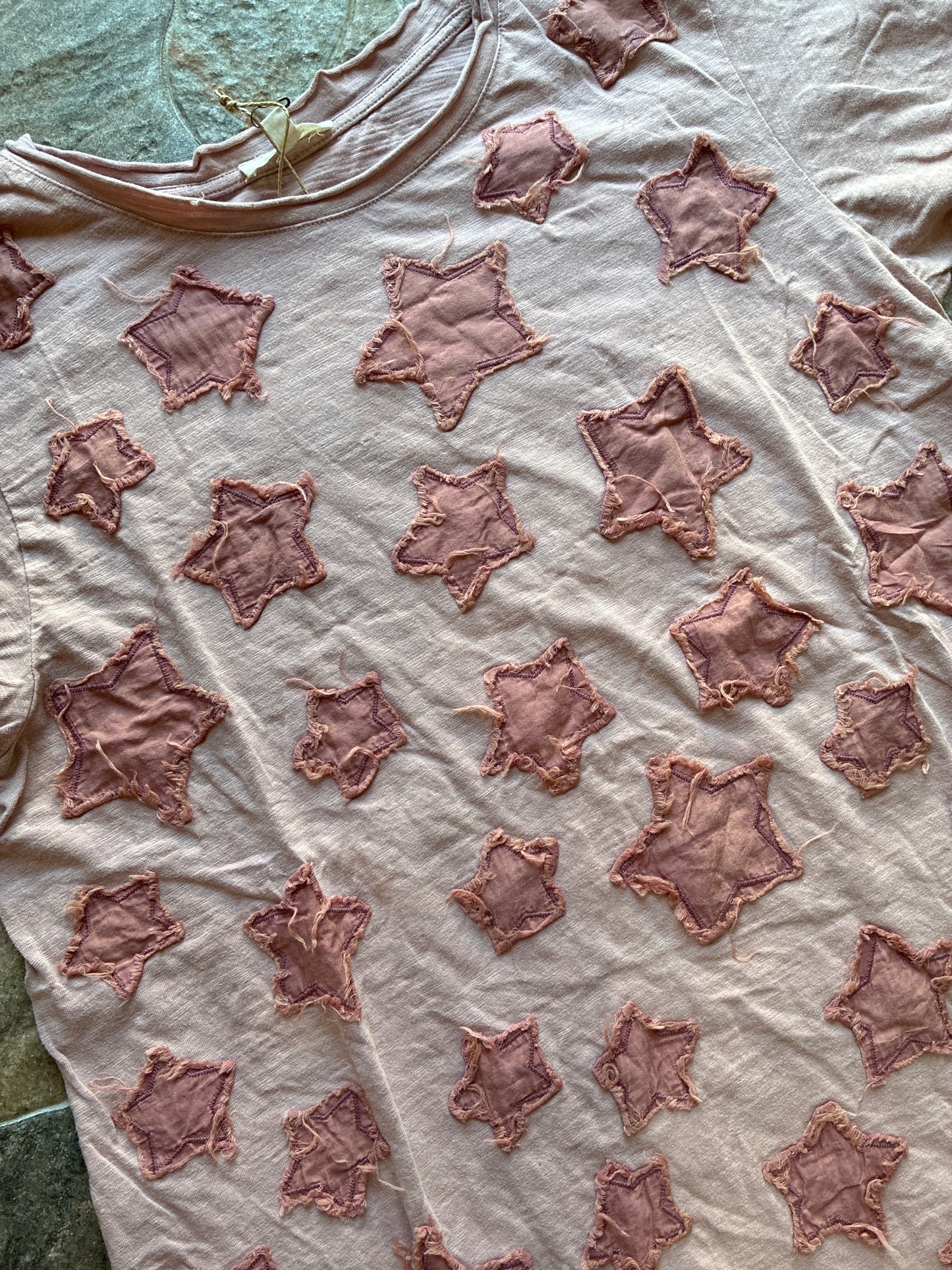 MAUVE STAR DRESS