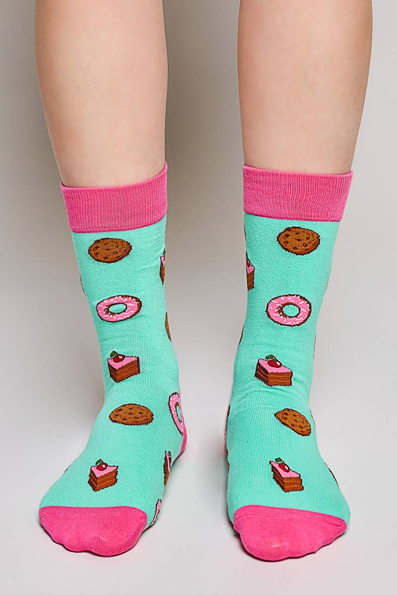 Colorful Novelty Crew Soft Socks