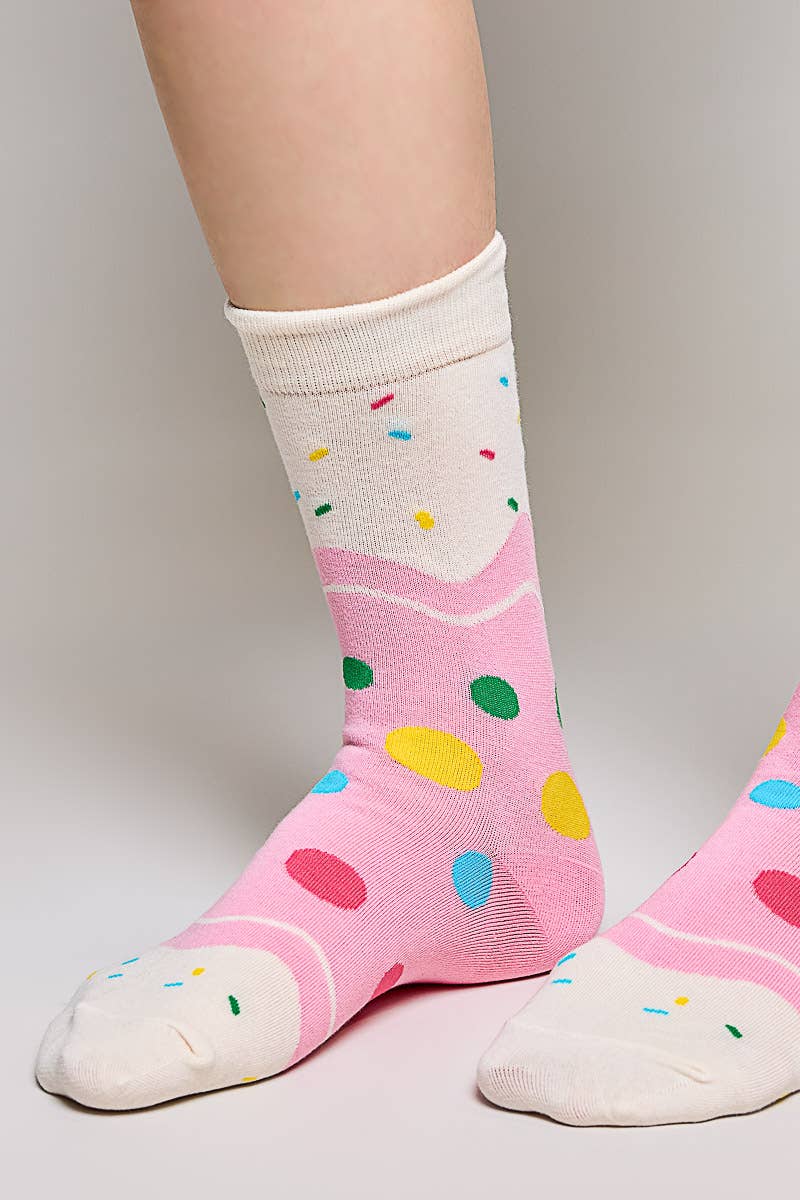 Colorful Novelty Crew Soft Socks