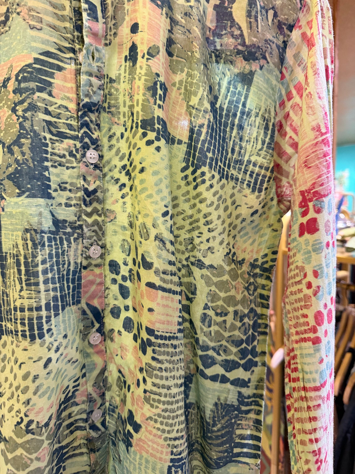 The Siren Button Down Blouse
