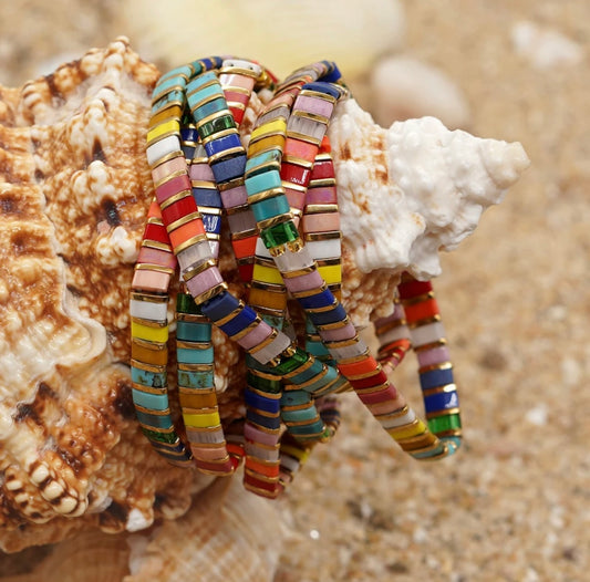 Gemstone Rainbow Bracelet