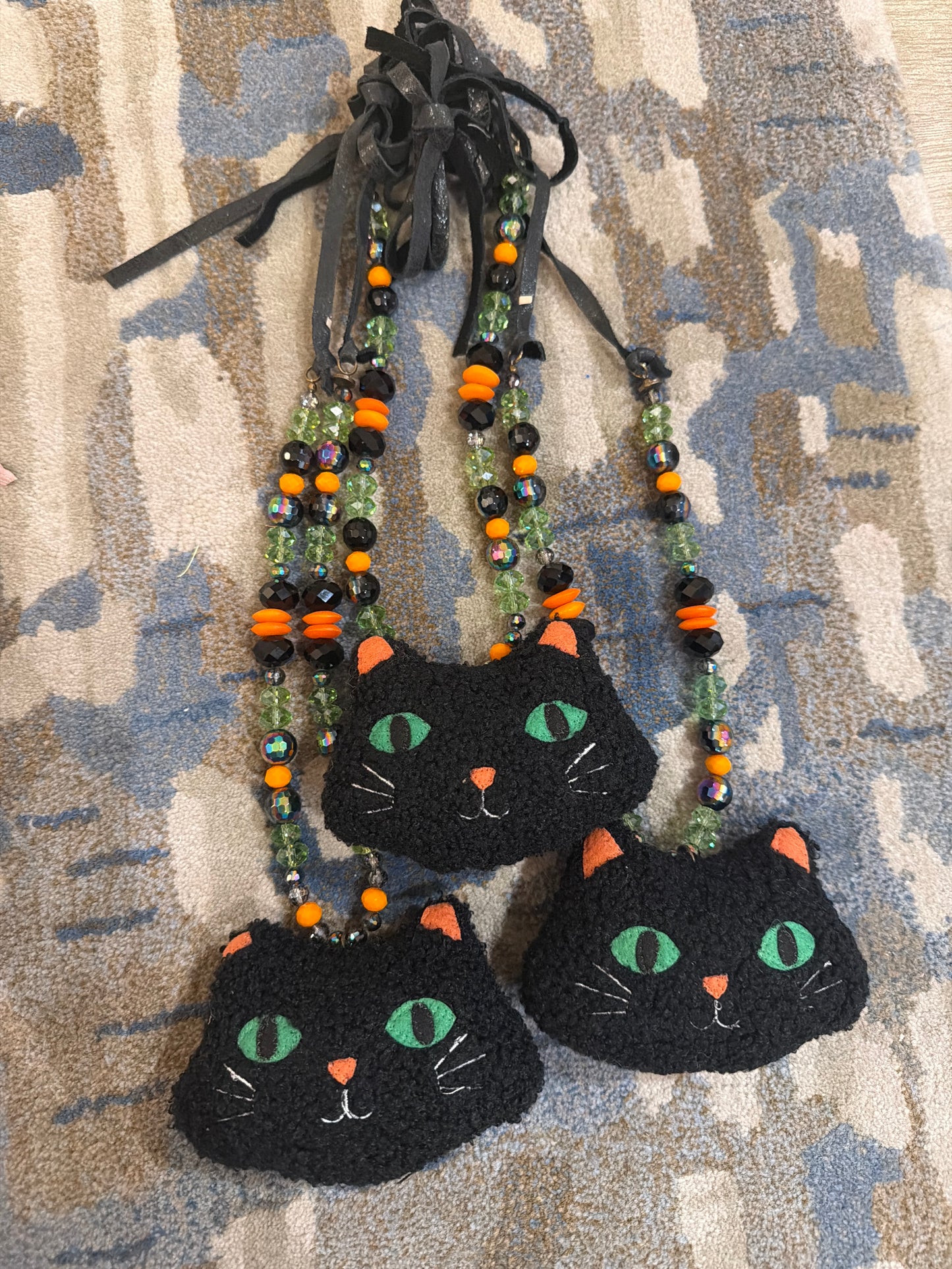 Halloween Cat Necklaces