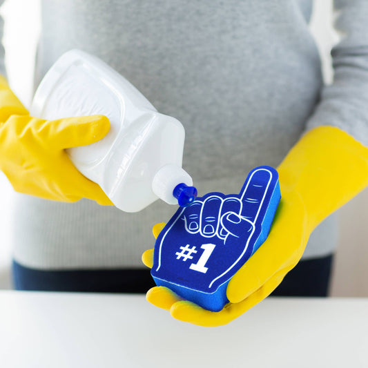 Number 1 Foam Finger Dishwasher Sponge