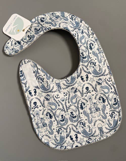 Under the Sea Mermaid bib