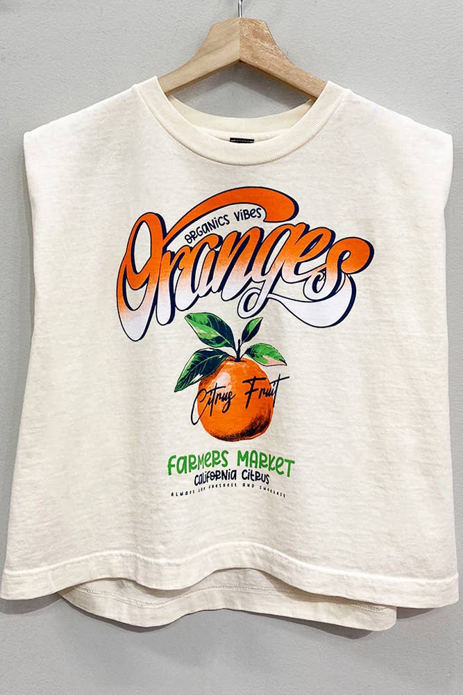 Oranges Muscle Tank