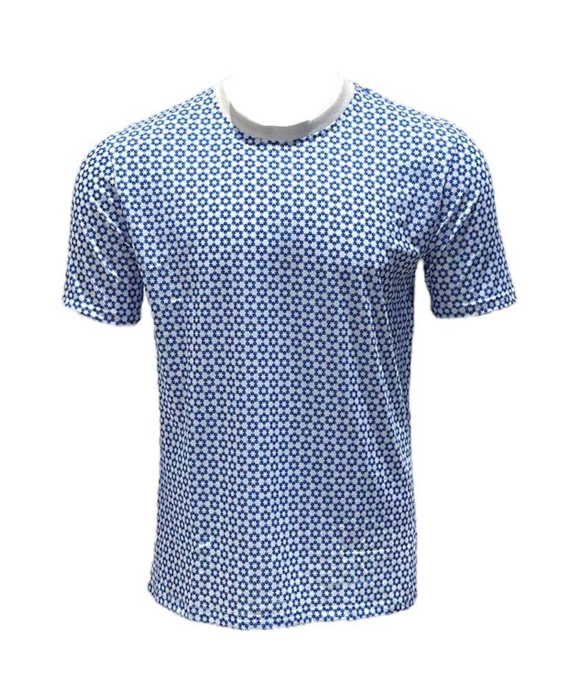 White Starburst Men’s T-Shirt