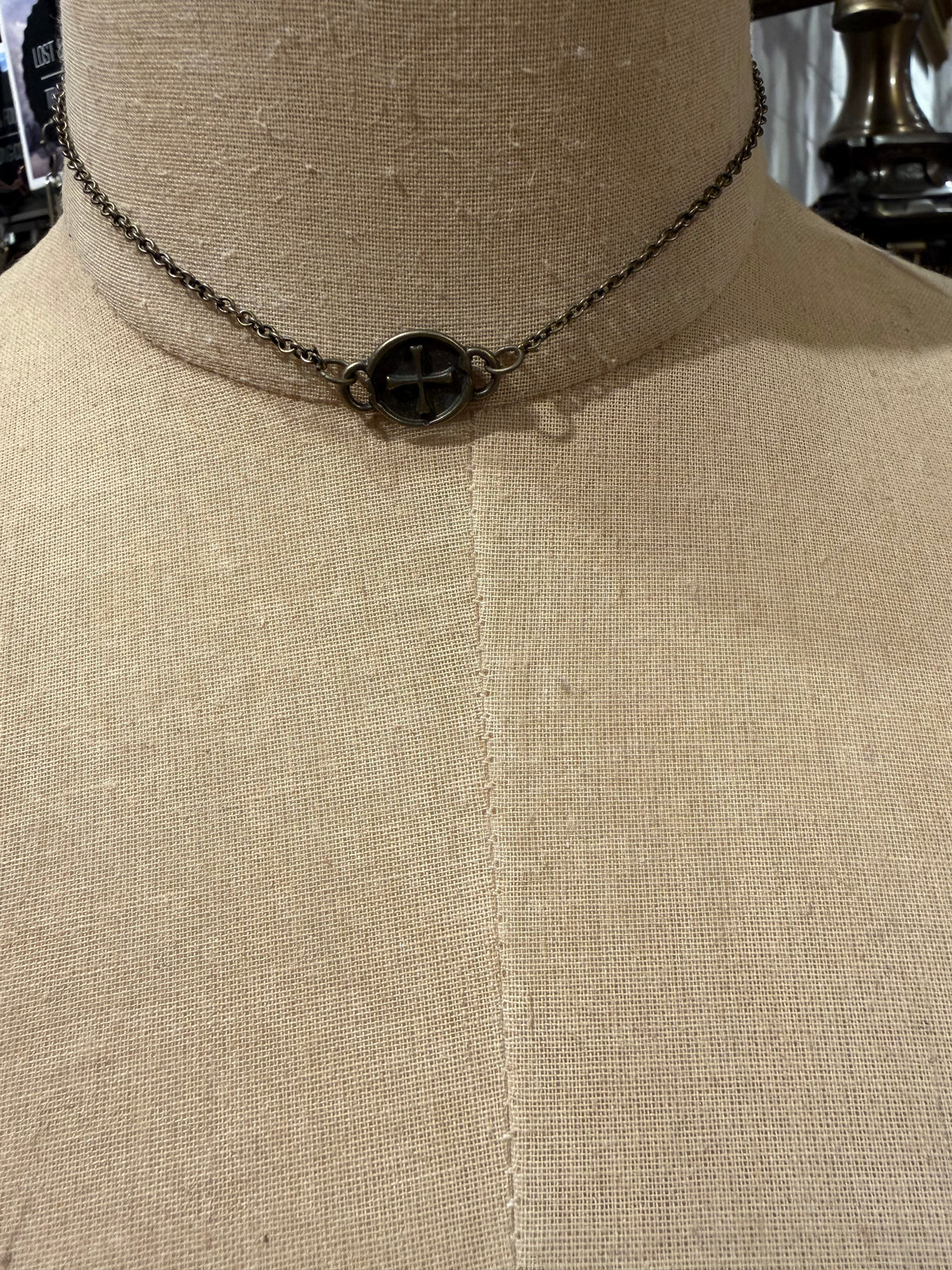Bronze Chain Choker