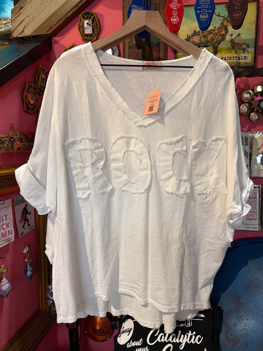 White Rock T-Shirt quarter sleeve