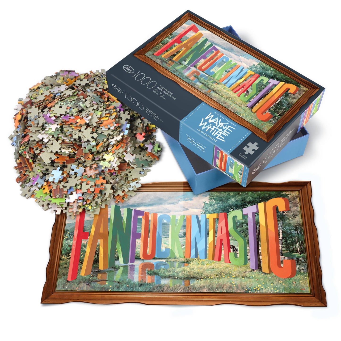 Fanf*ckintastic 1000Pc Puzzle Gift