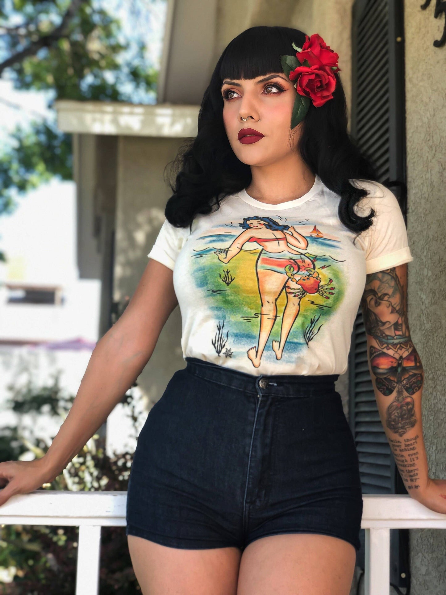Pinch a Bum Fitted Tee