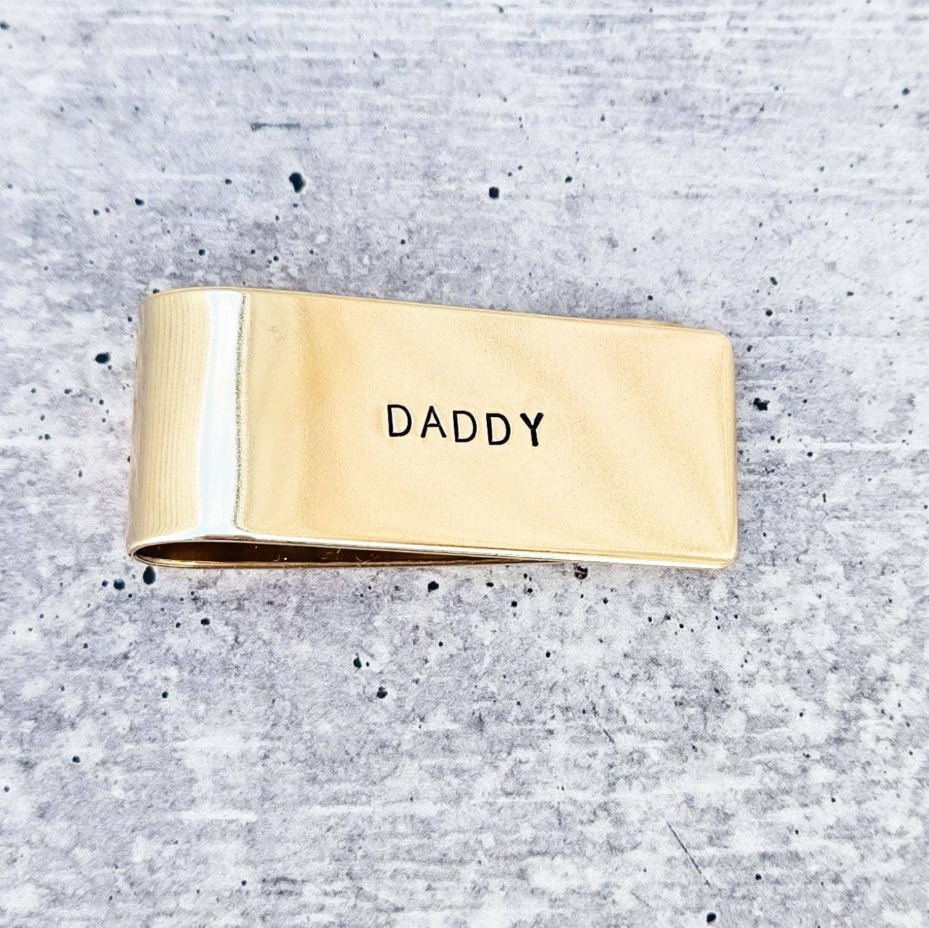 DADDY Money Clip  - For Your Daddy (Not Your Dad), Valentine's Gift for Him