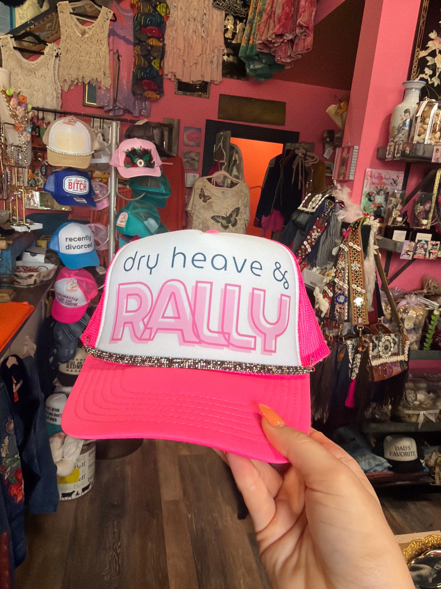 Dry Heave & Rally Trucker Hat
