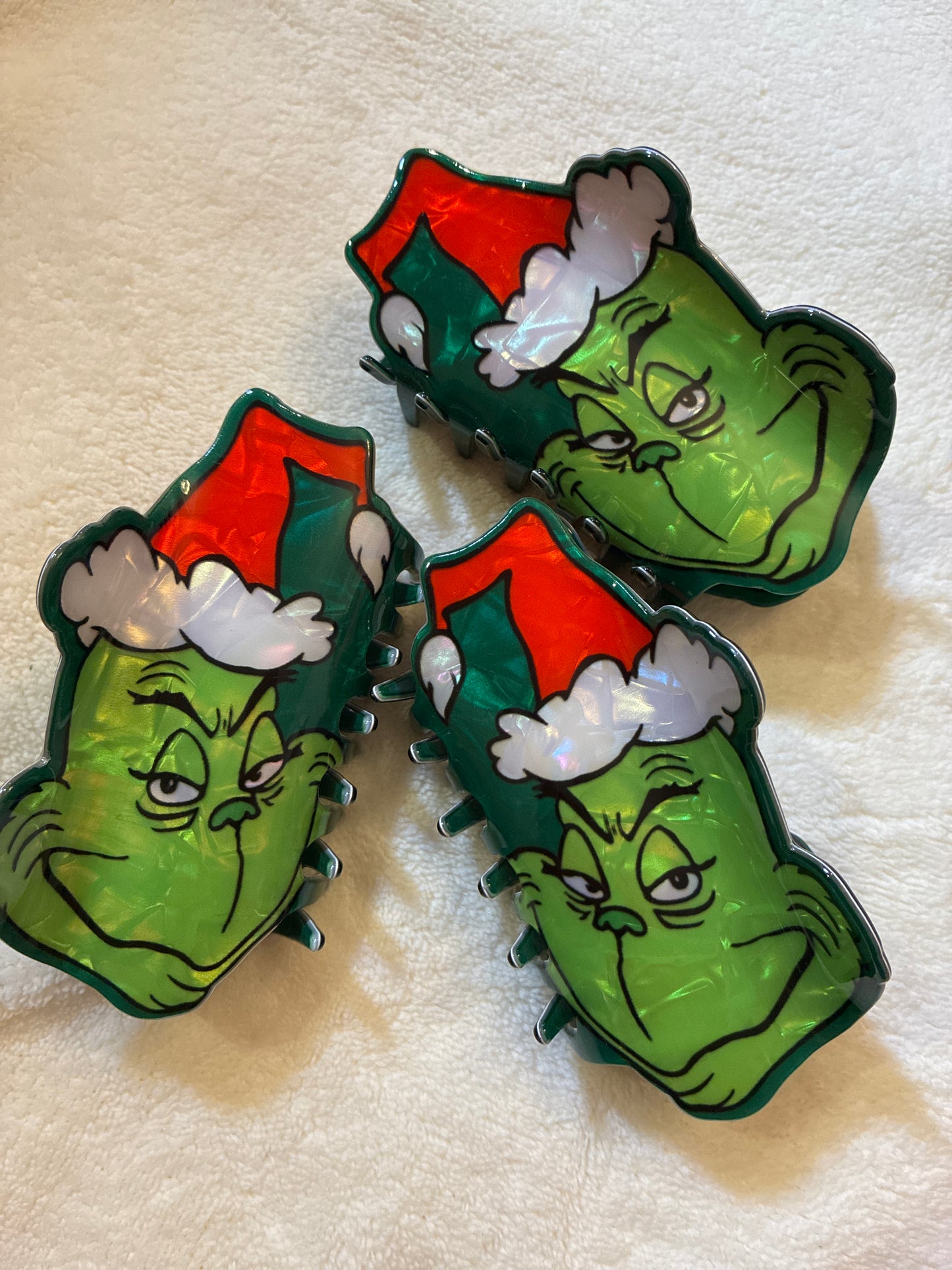 Grinch Claw Clip