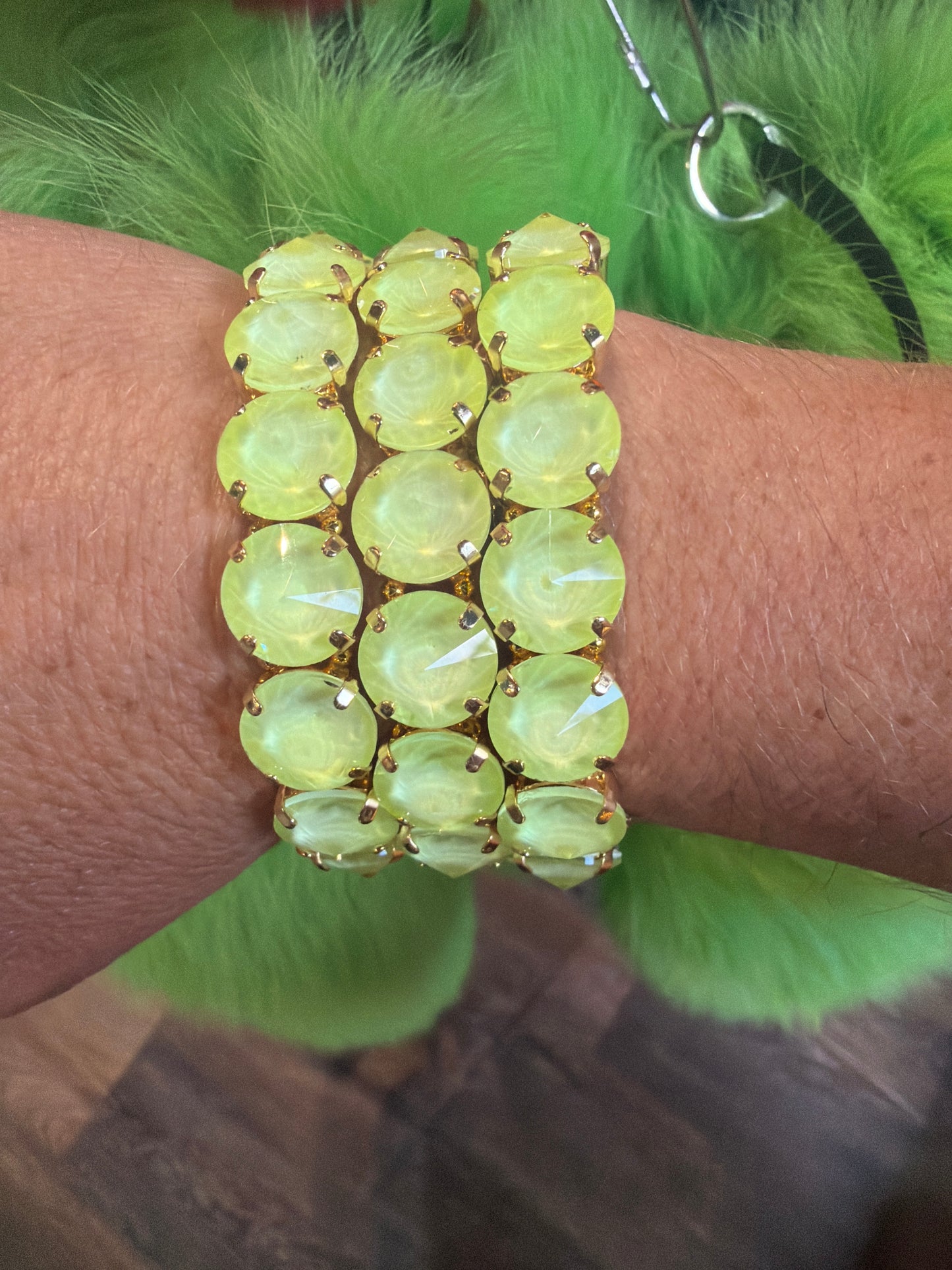 Lemon Sherbet Stretch Bracelet