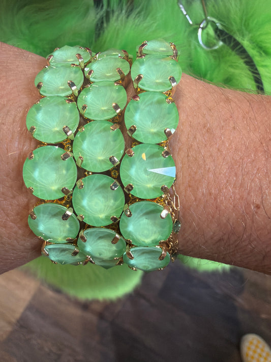 Seafoam Green Stretch Bracelet