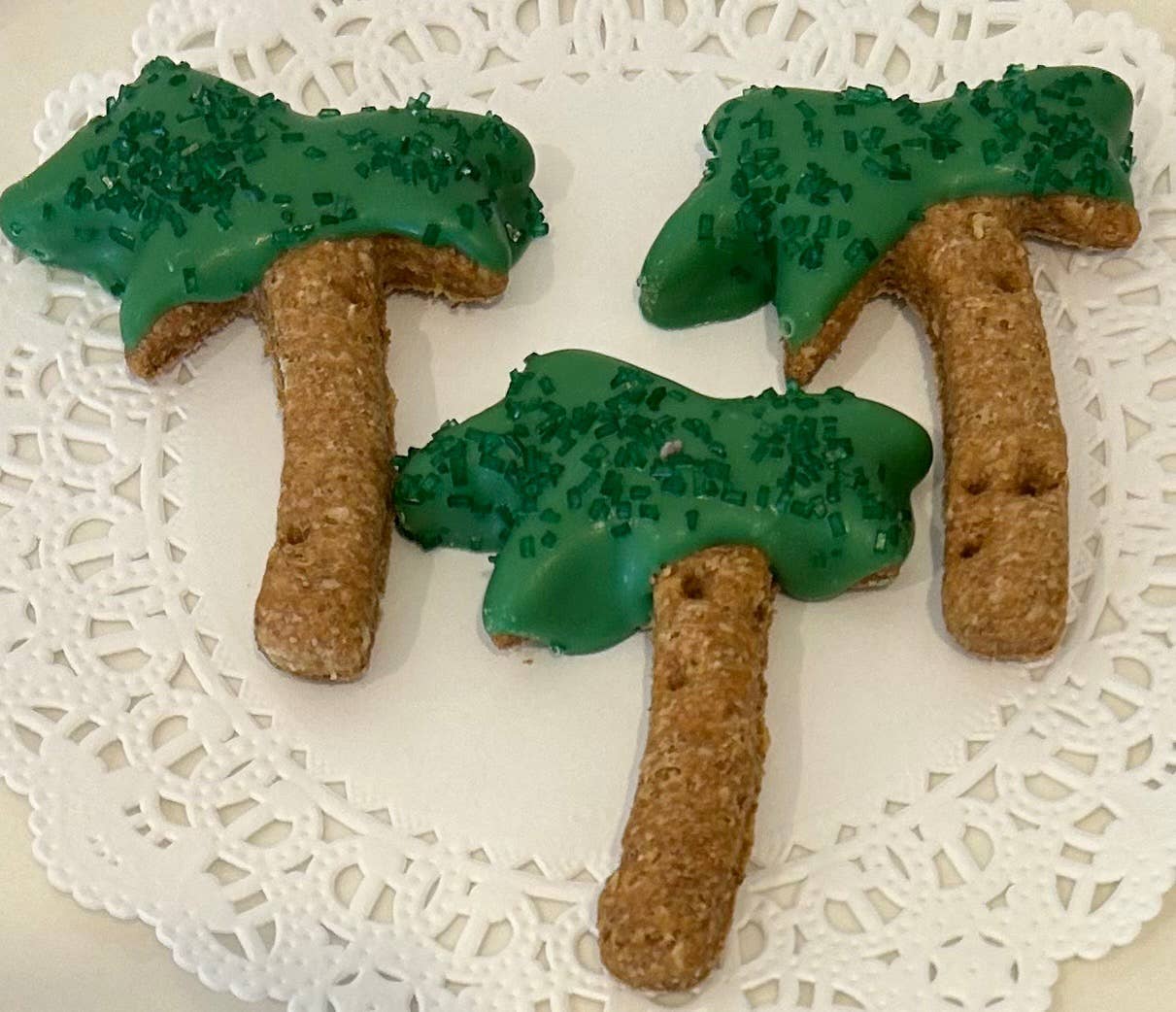 Mini Palm Tree Dog Treat