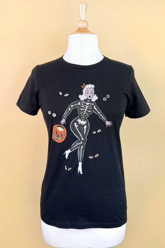 Spooky Night Tee in Black