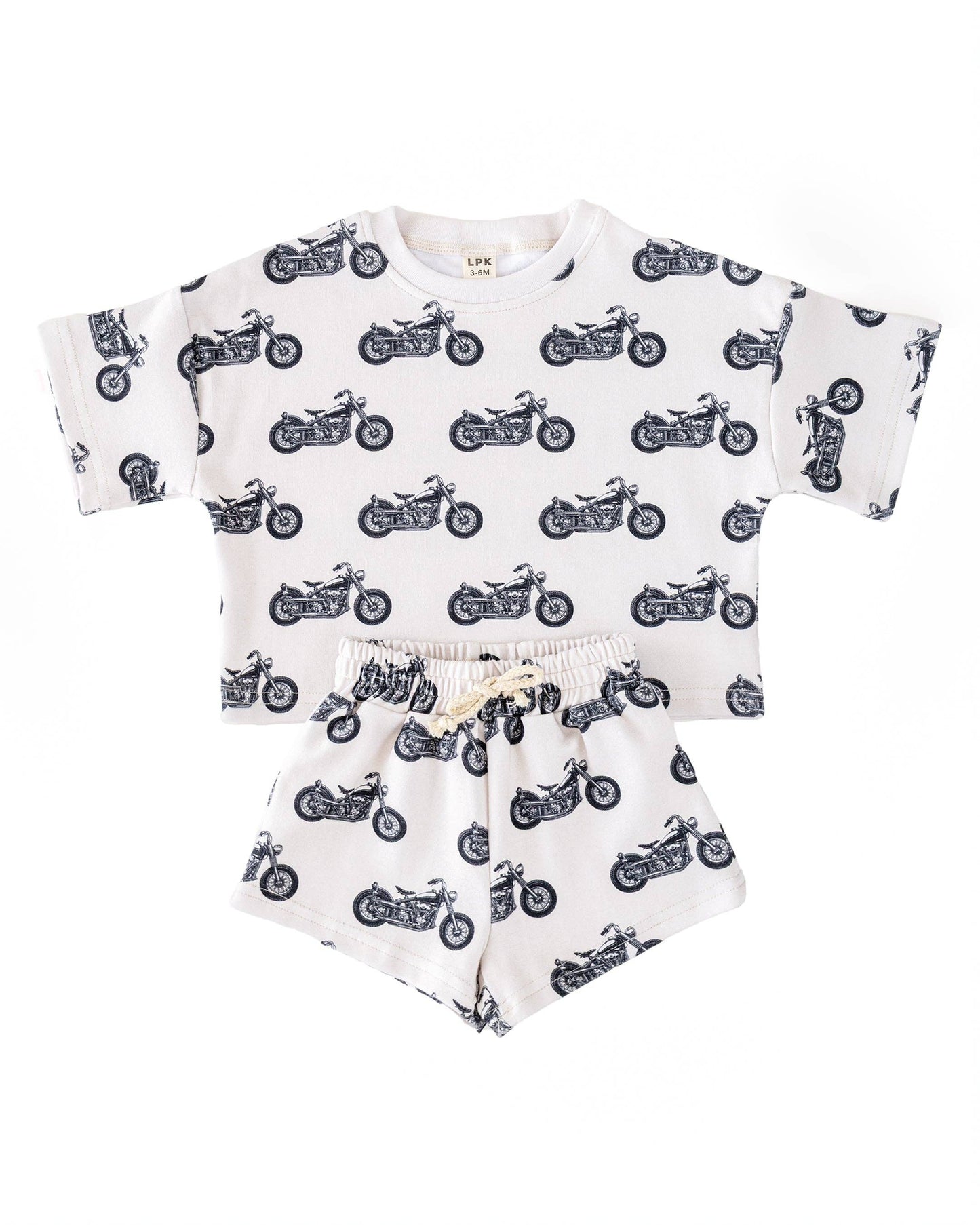 Baby & Kids Shorts Set | Born to Ride