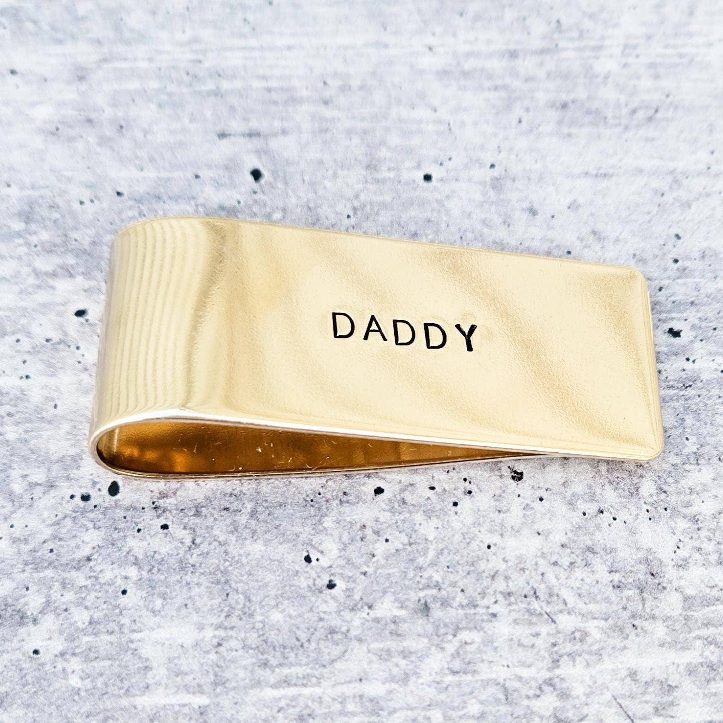 DADDY Money Clip  - For Your Daddy (Not Your Dad), Valentine's Gift for Him