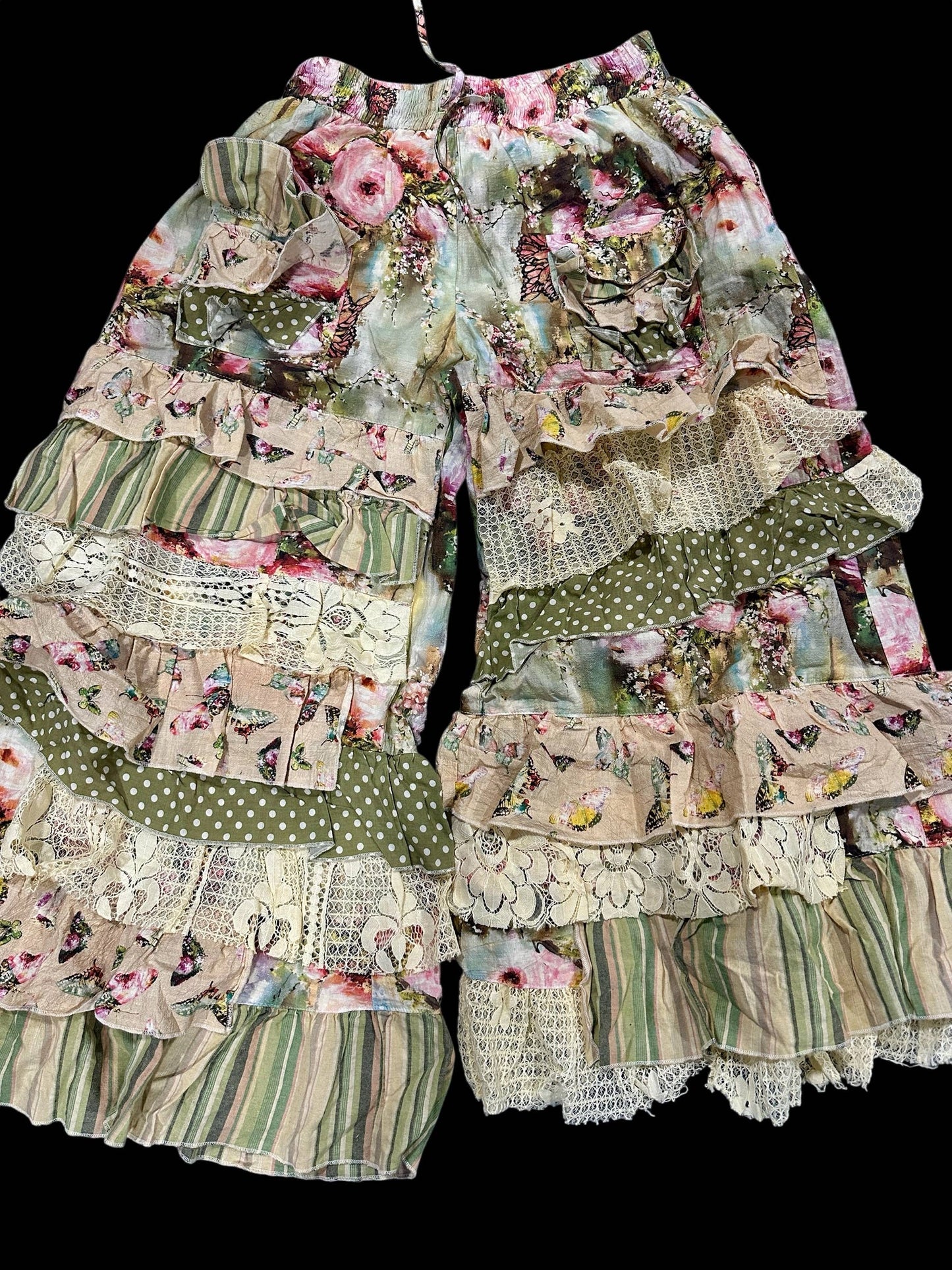 Butterfly One size Ruffle Pant