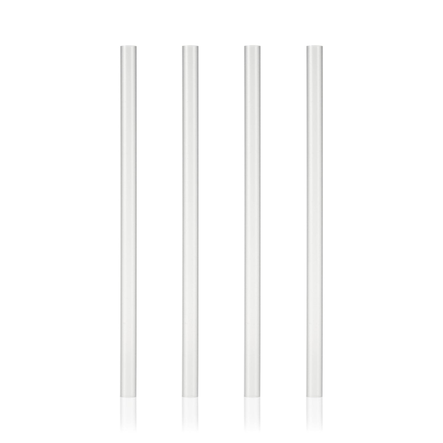 Wine FREEZE™ Reusable Plastic Short Straws - Set of 4