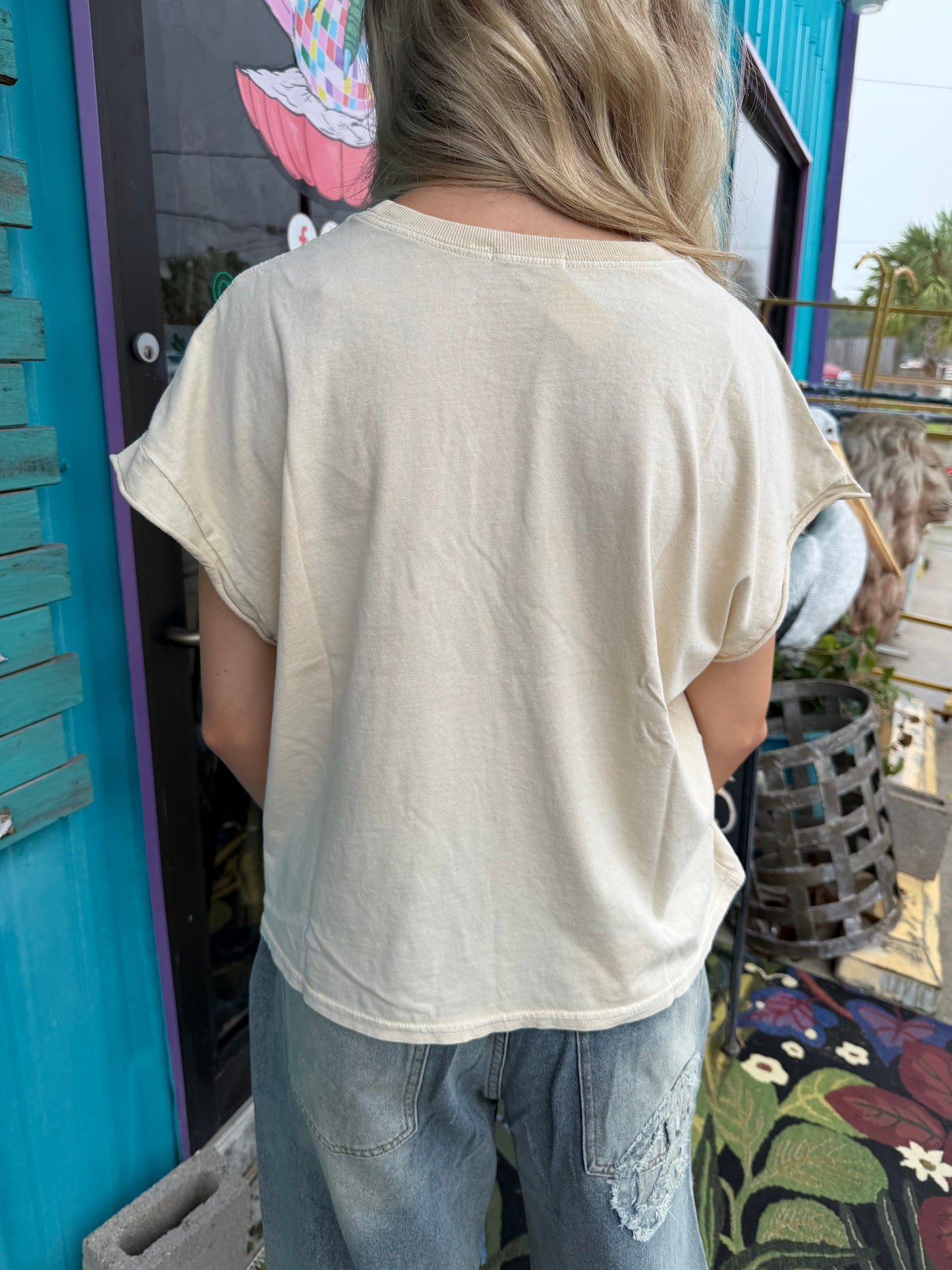 Rock Star Cropped T-Shirt