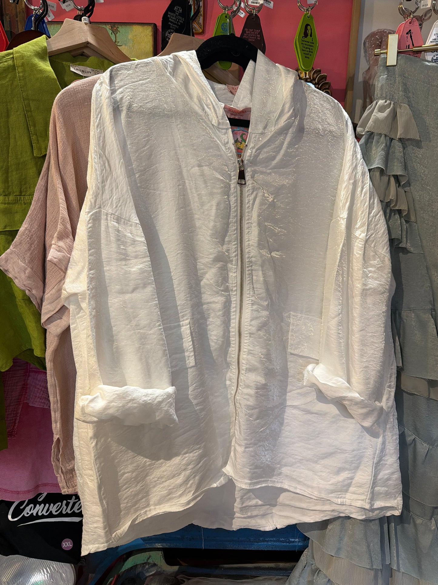 White Light Weight Jacket