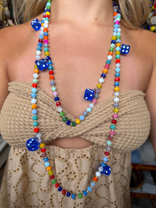 Loaded Dice Necklace