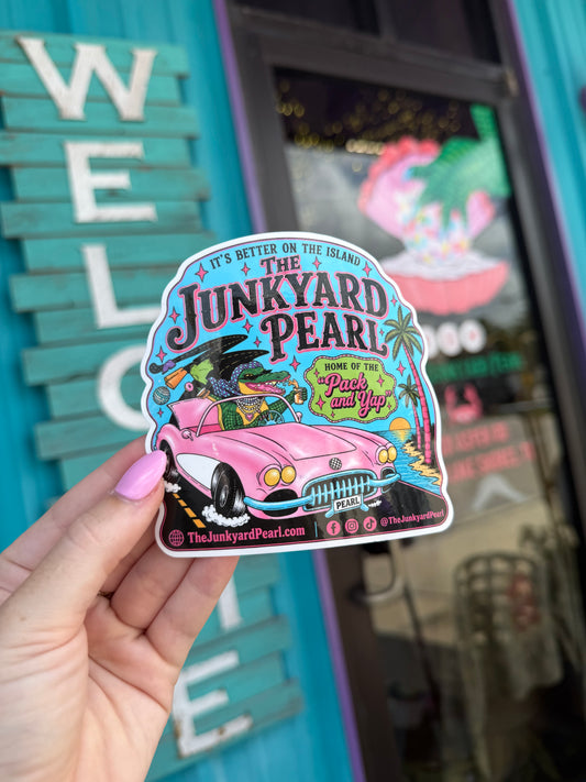 The Junkyard Pearl Sticker