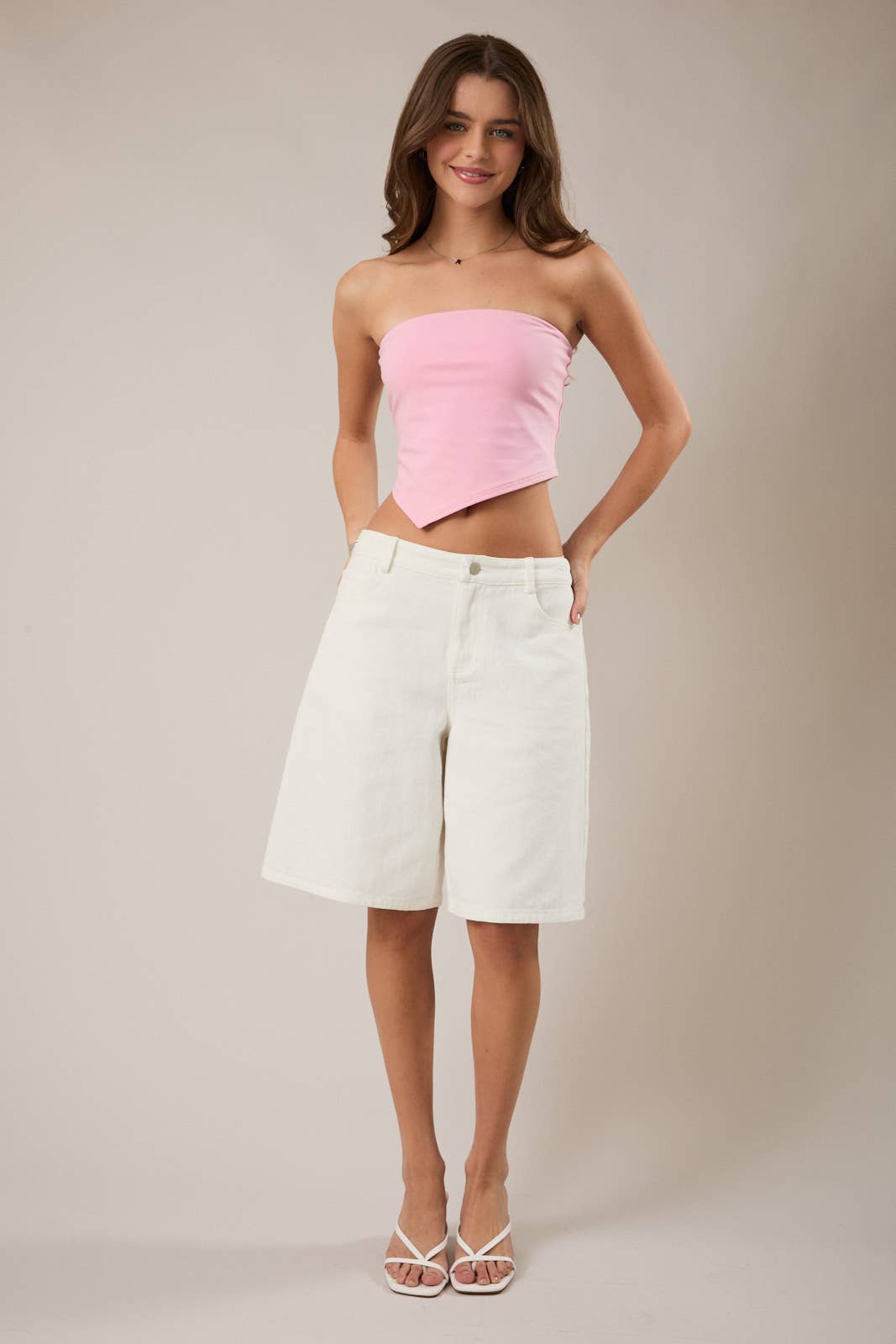 DOUBLE LINED TUBE TOP