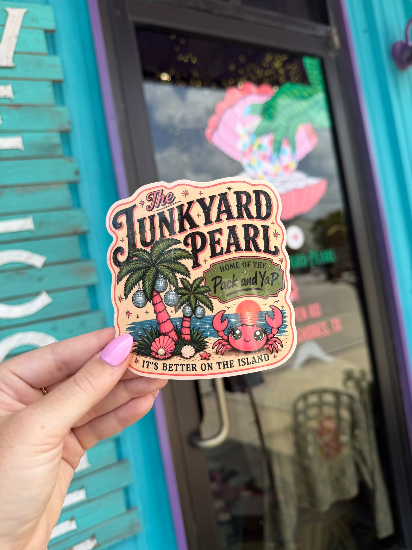 Home Of The Pack And Yap Sticker