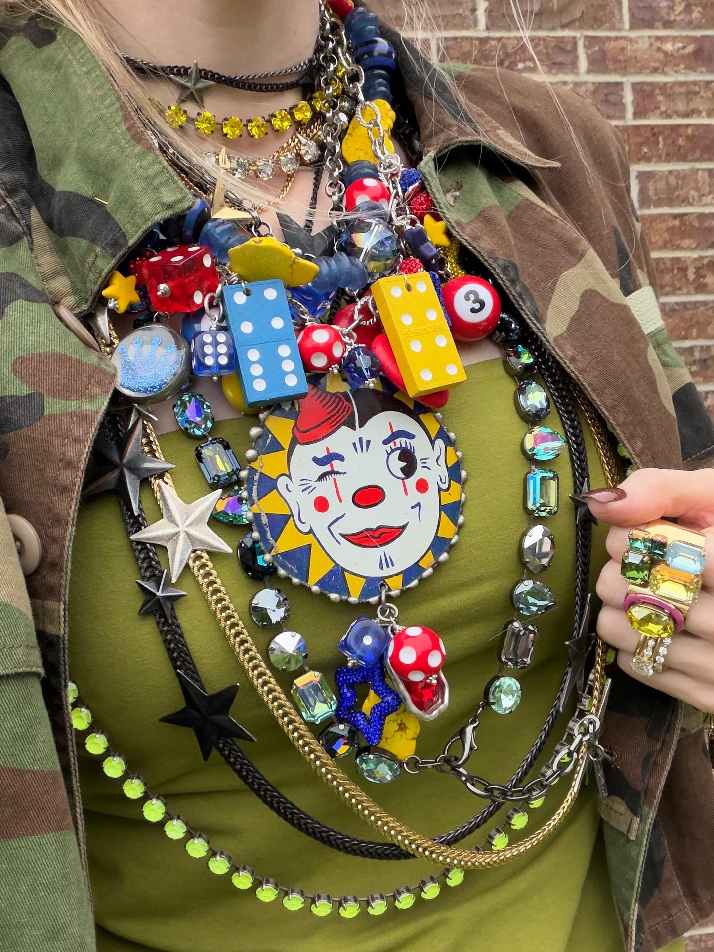 Bingo the Clown Necklace