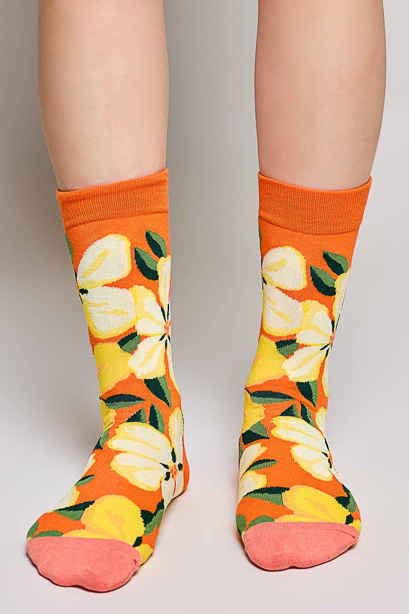 Colorful Novelty Crew Soft Socks