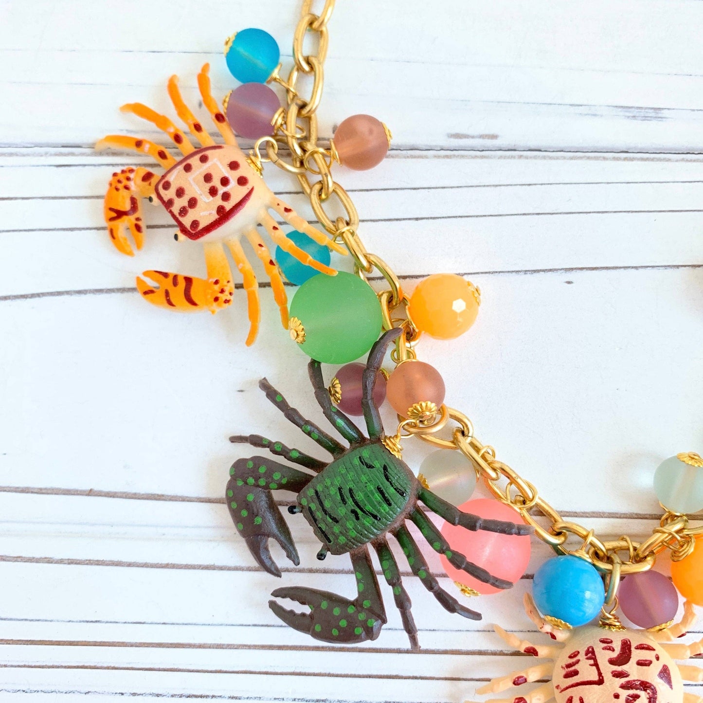 Pinchy Crab Necklace