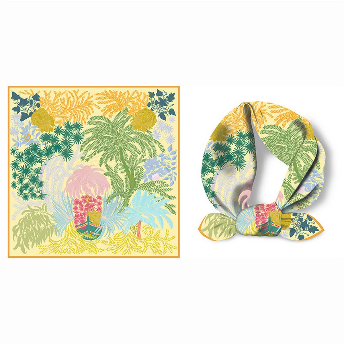 NEW SUMMER THIN SQUARE SCARF