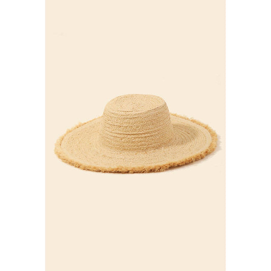 Straw Fringe Summer Hat
