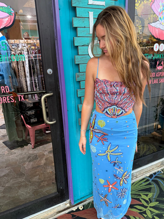 Mermaid Embellishments Dress