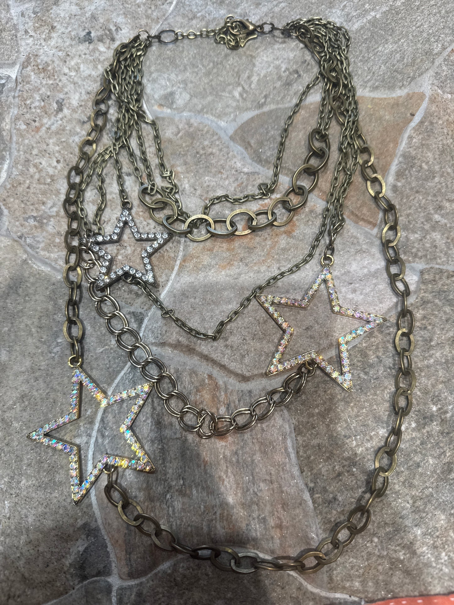Super Star Gold Chain Necklace
