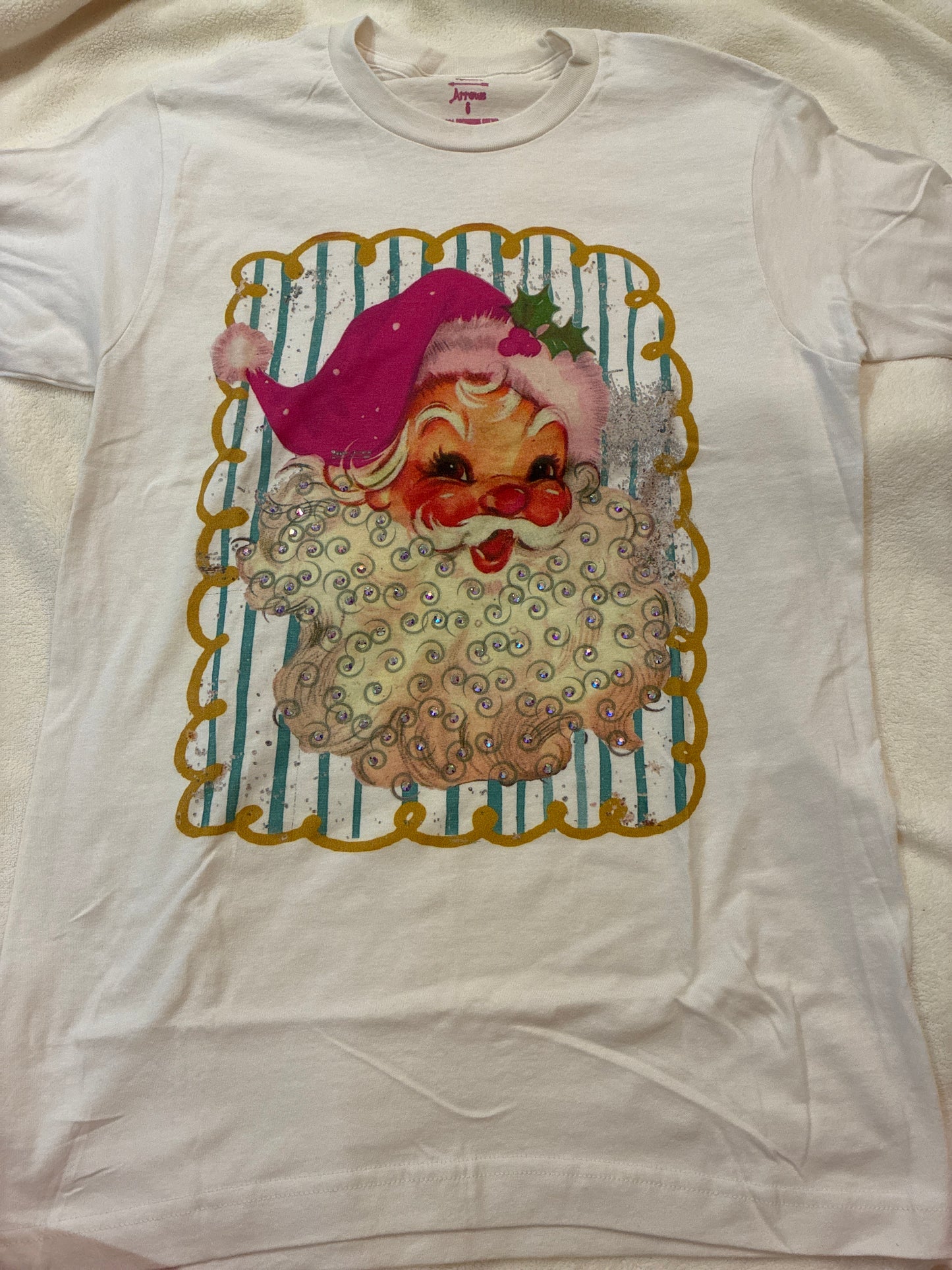 Pink Hat Santa