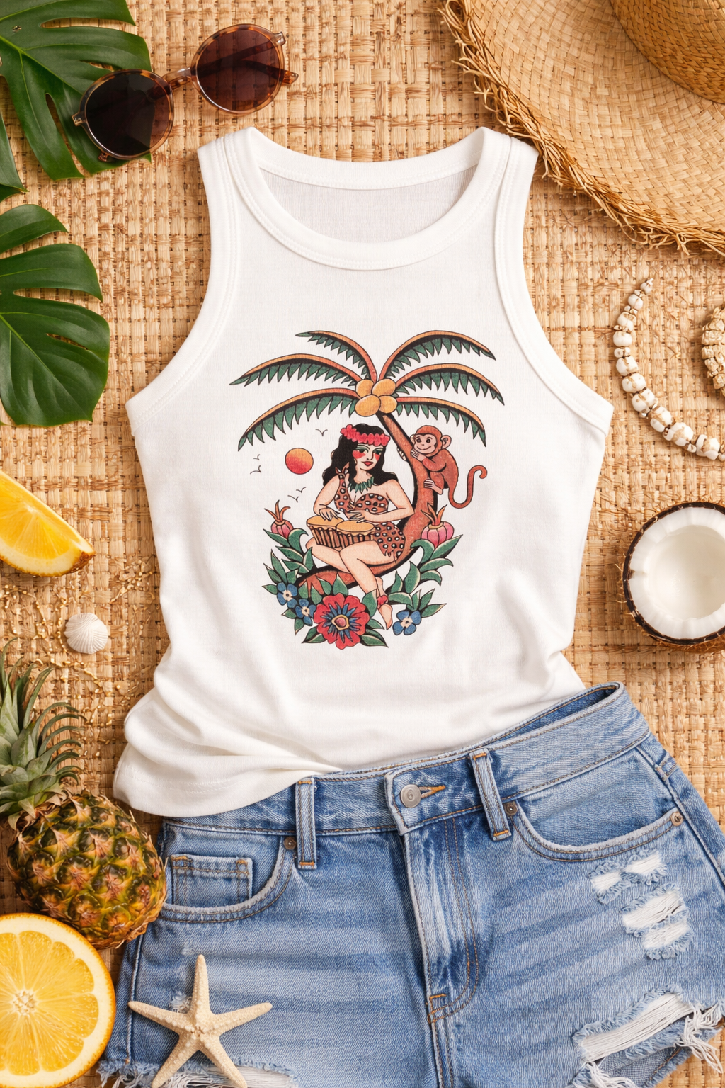 Bongo Baby Tank in Natural