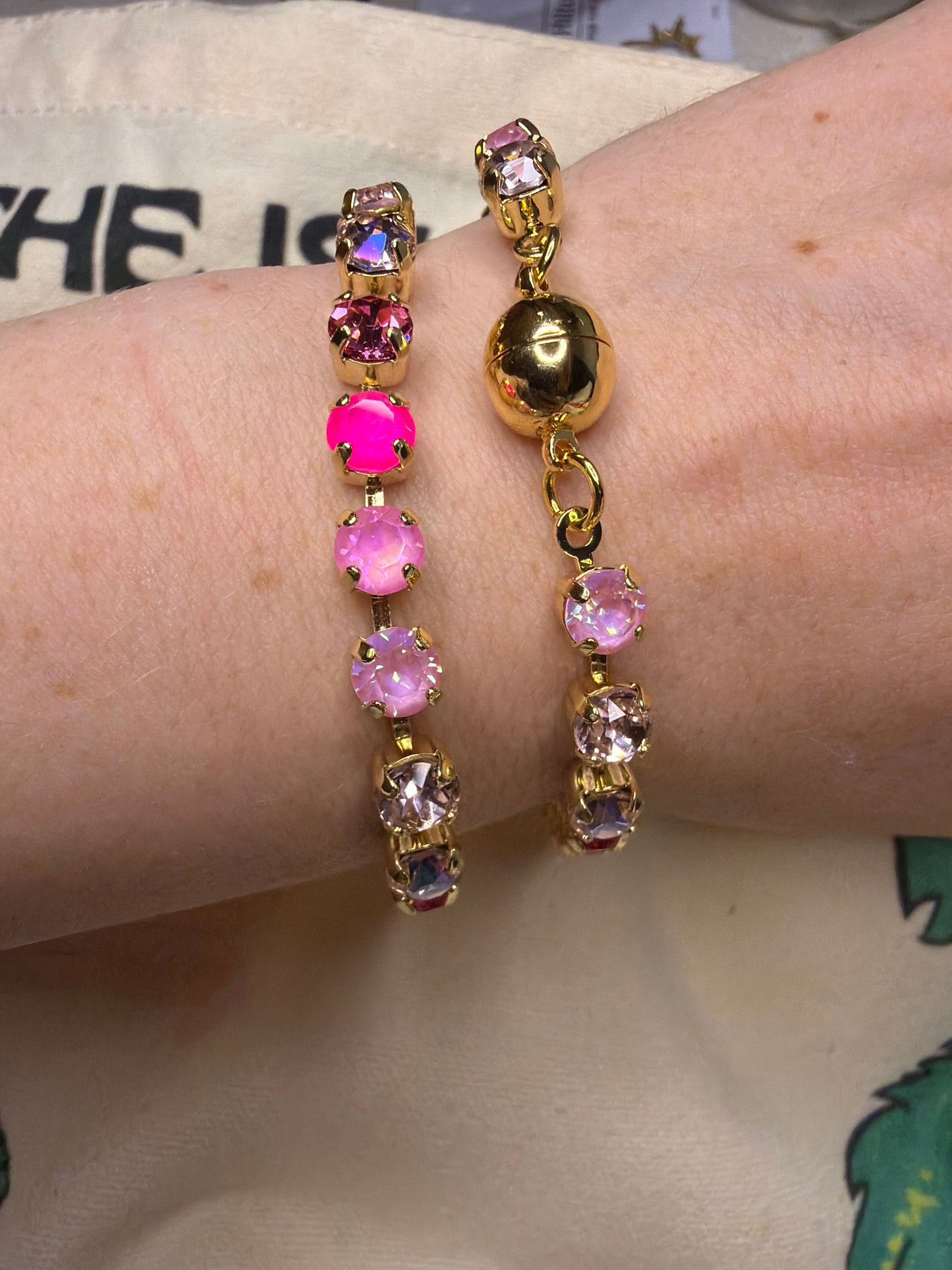Barbie Bloom Magnetic Bracelet