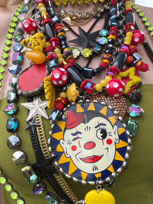 Blinky the Clown Necklace