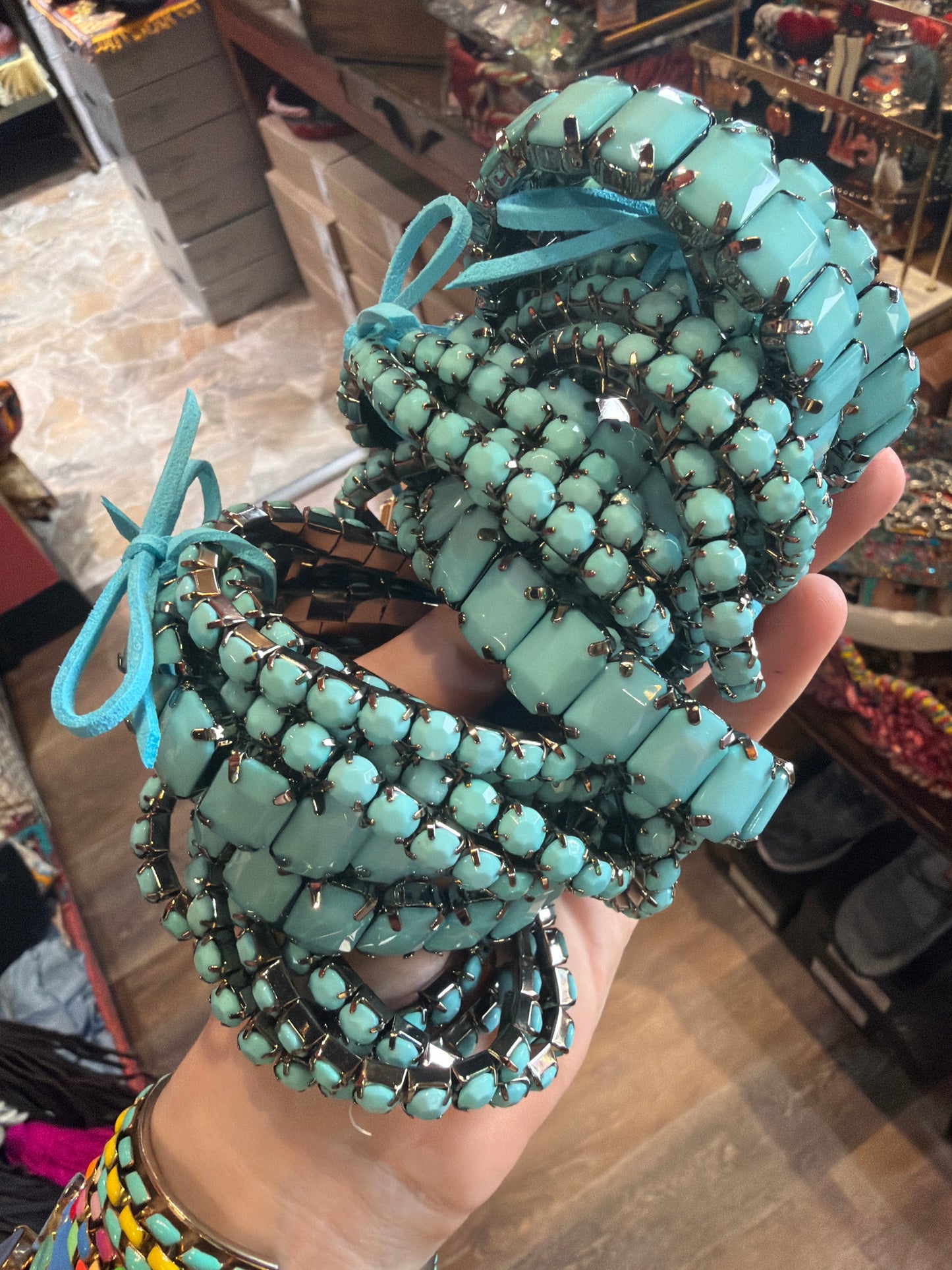 Turquoise Stretch Bracelets