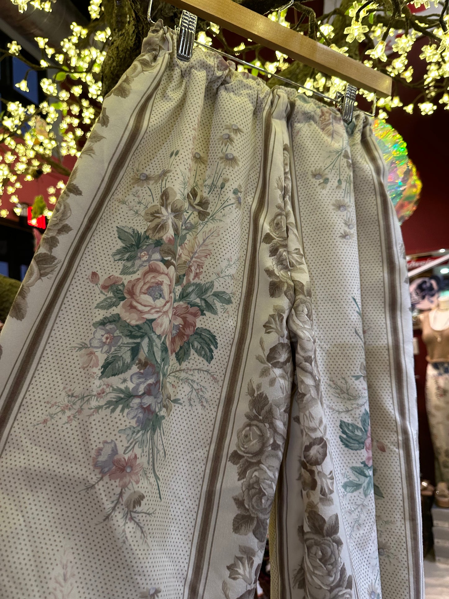 Striped Floral Vintage Bloomers