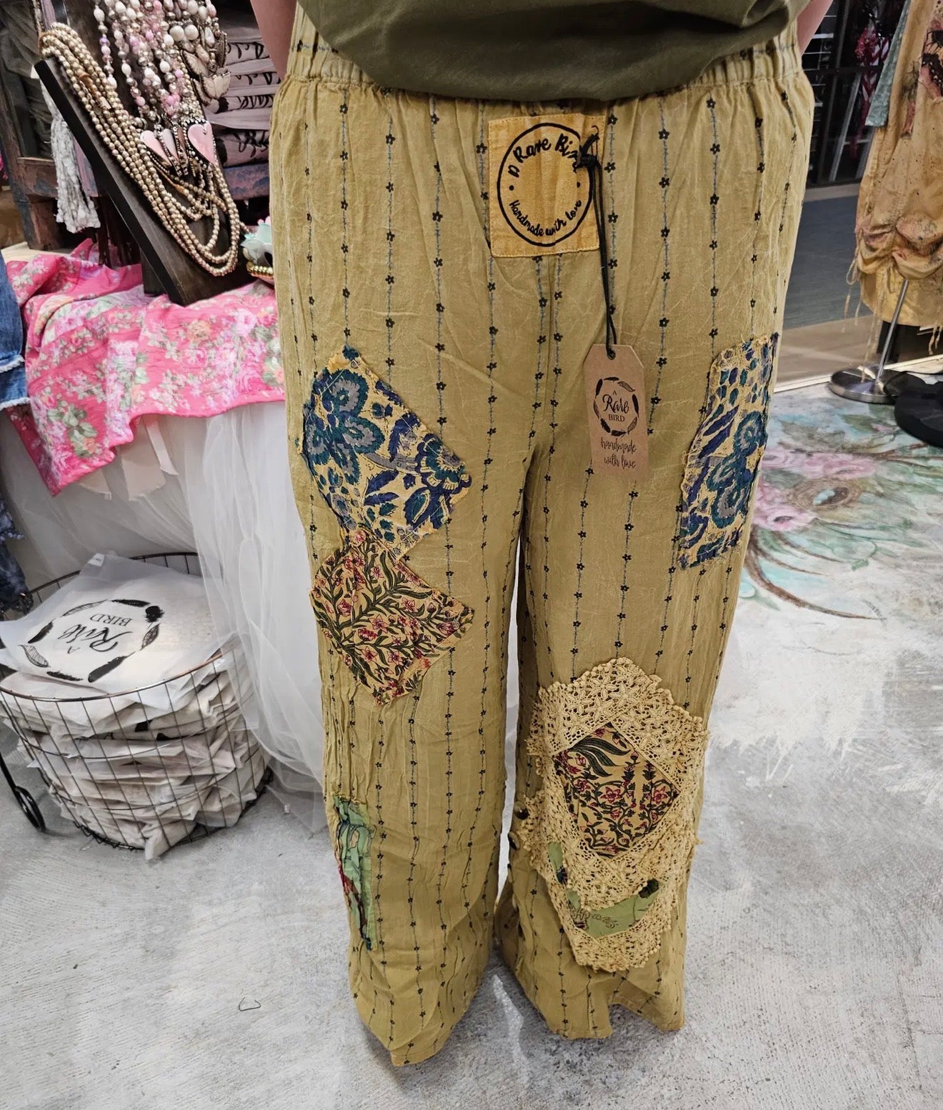 Rare bird reversible pants