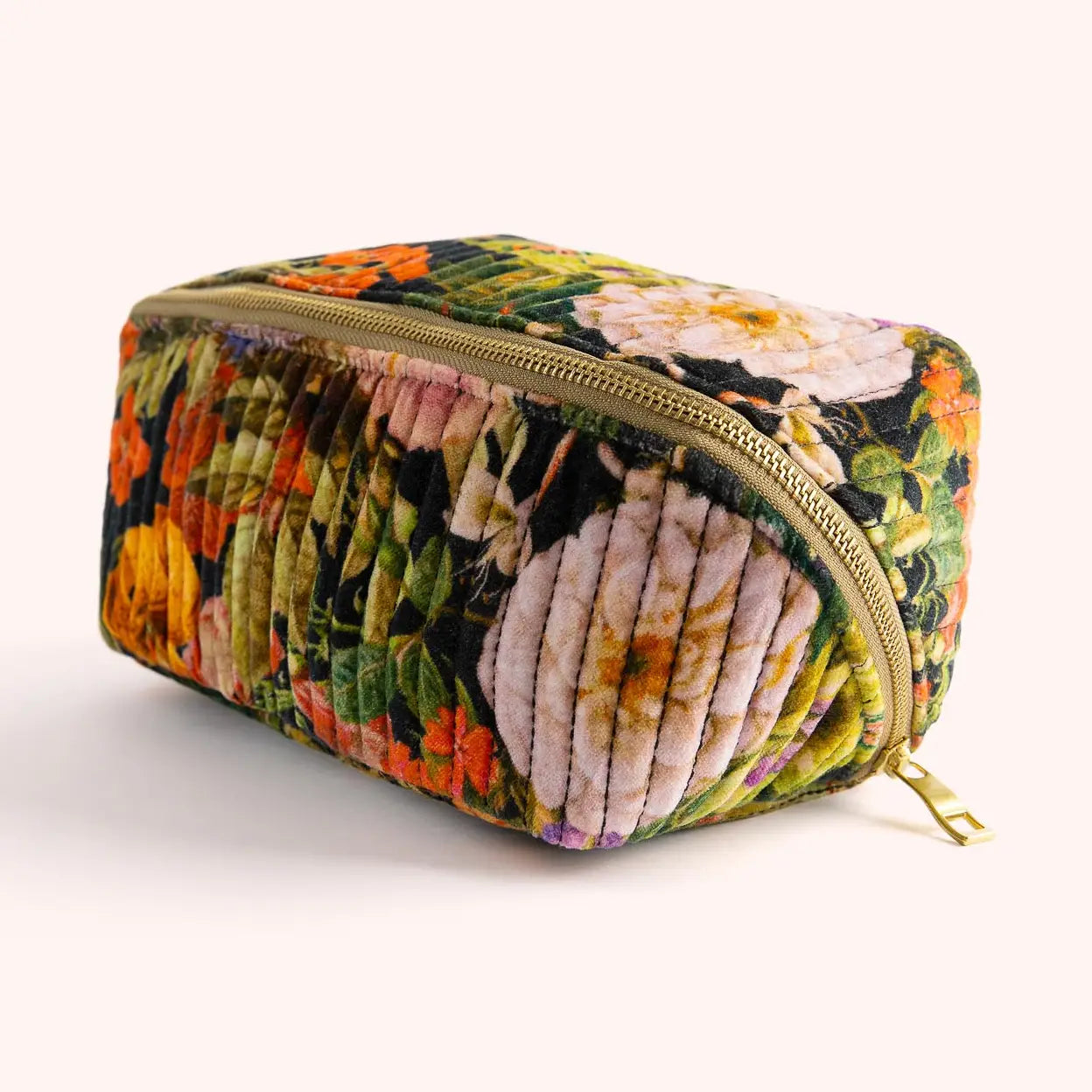 Posy Velvet Cosmetic Bag