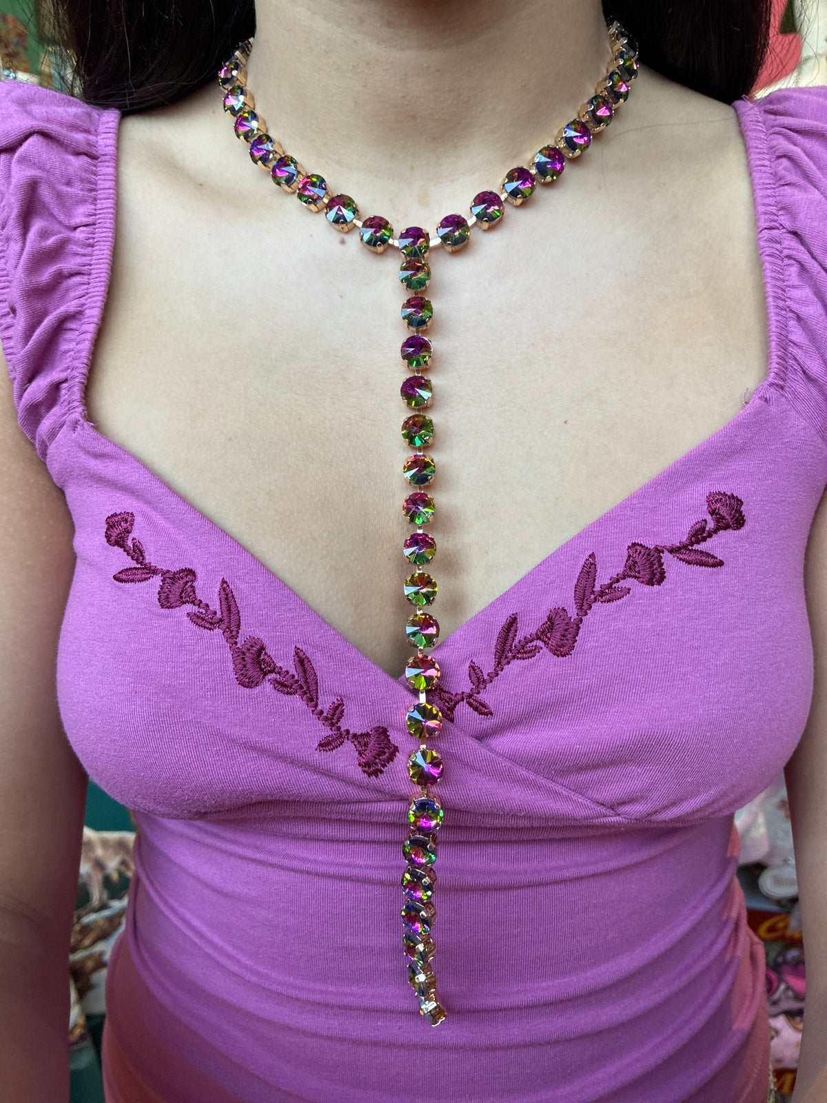 Lariat Magnetic Lariat Necklace
