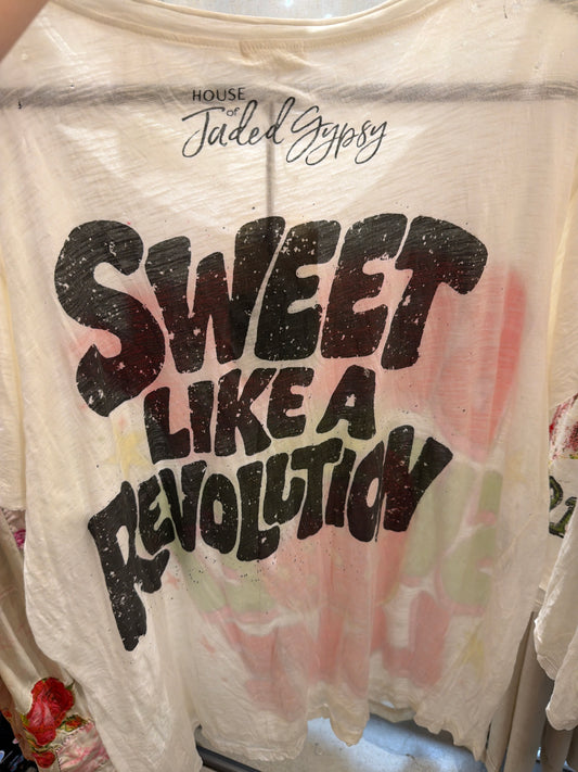 Weathered And Worn Berry Sweet Tee