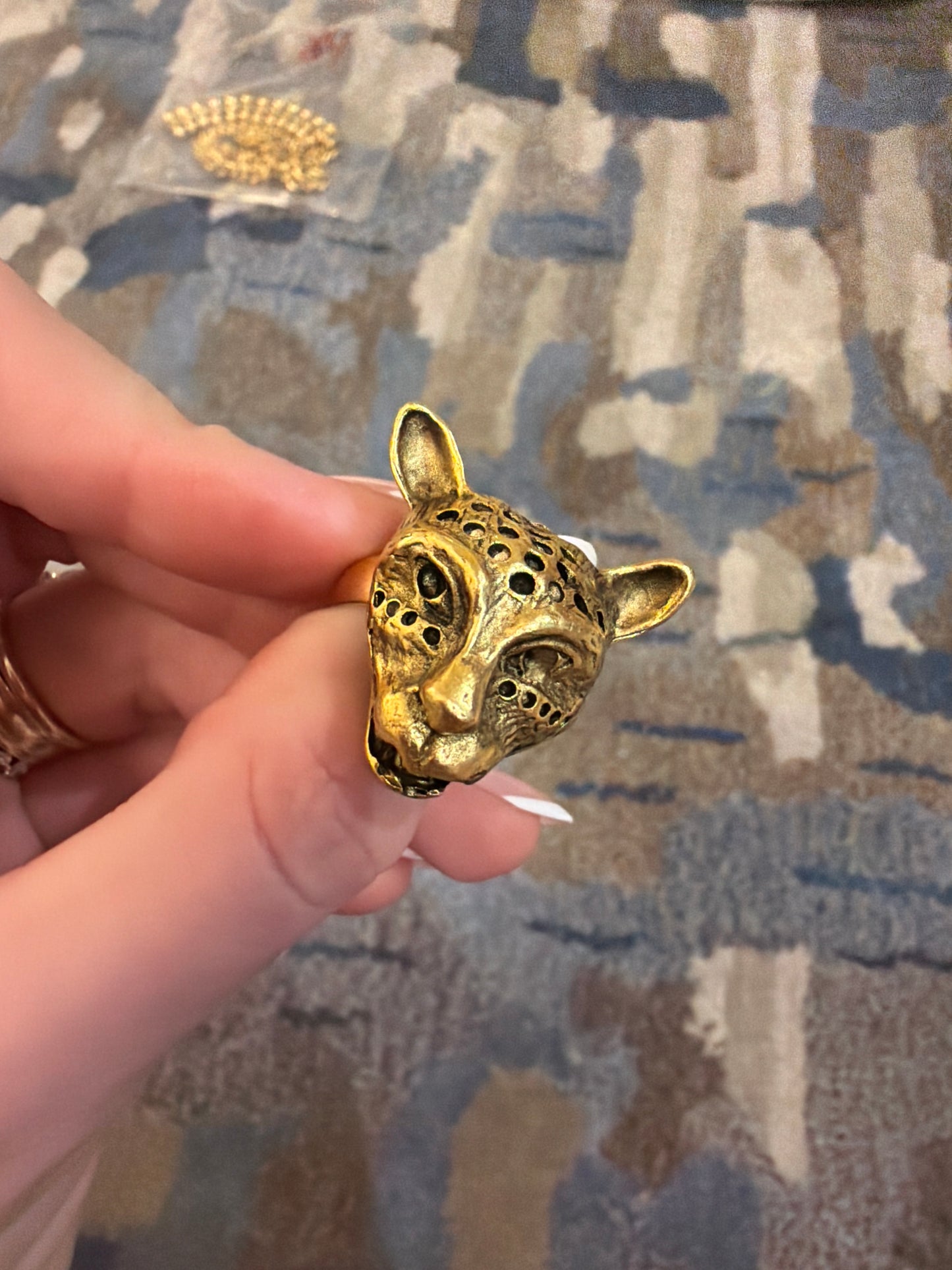 One eyed cat Ring