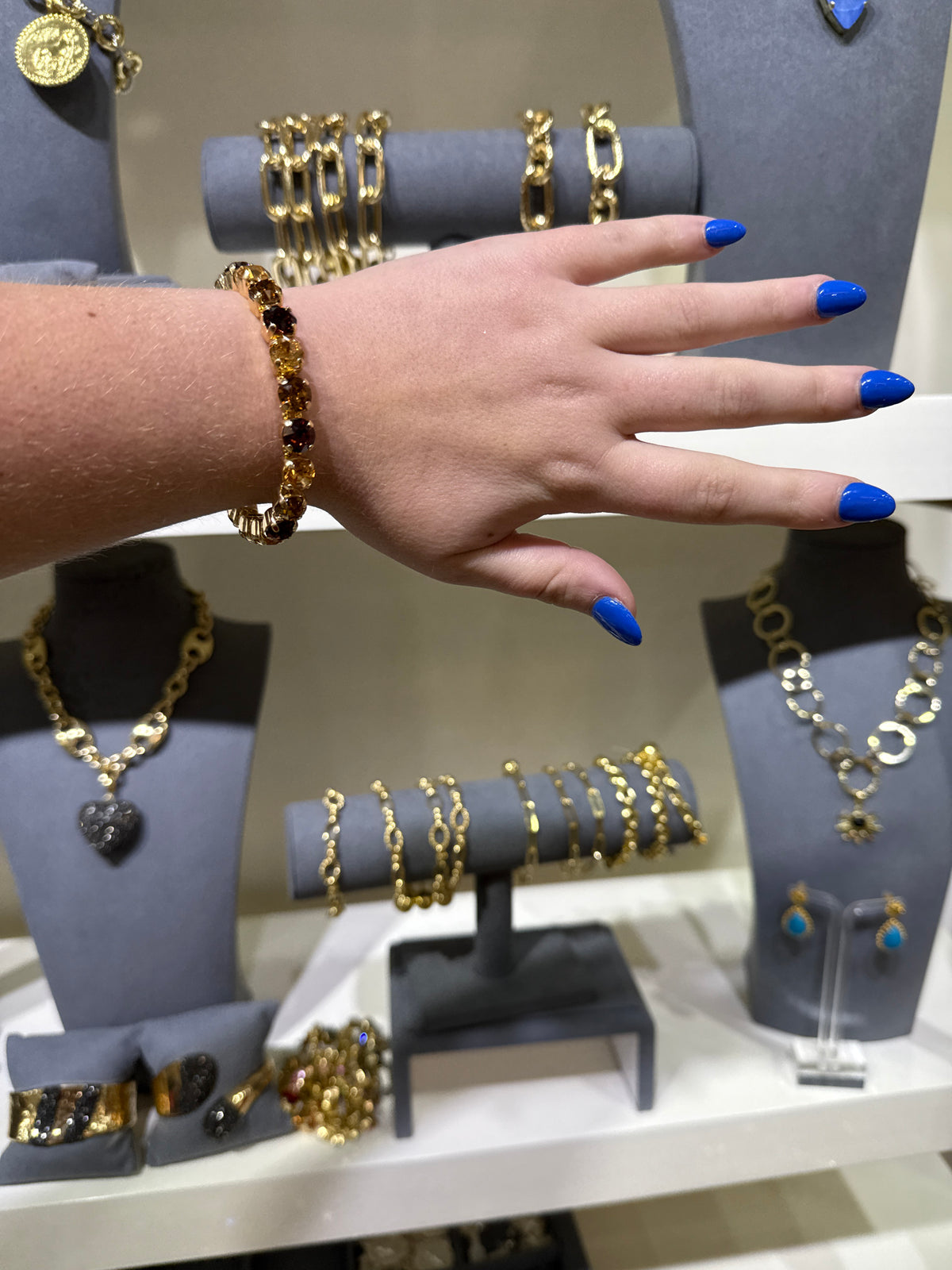 Mini Carmel Stretch Bracelet